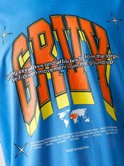 GRVY Community tee male model seated lifestyle Pakistan – GROOVY