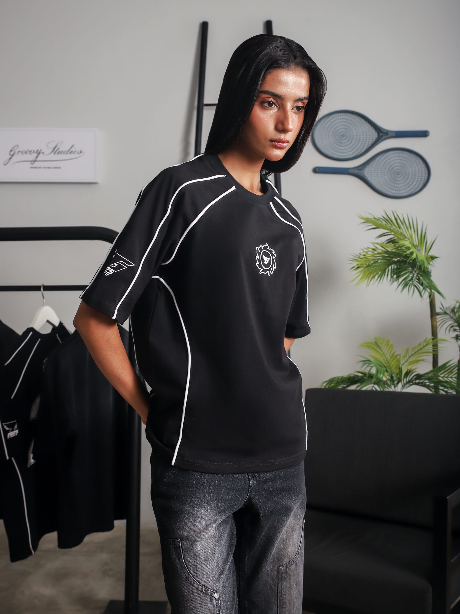 Afterdark Piping Top