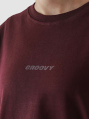 CORE Tees | Maroon - GROOVY