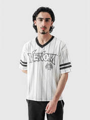 VENOM jersey additional lifestyle angle white streetwear Pakistan – GROOVY