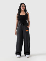 Unity VI black winter trouser male model full body front view Pakistan – GROOVY