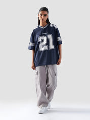 Allstars basketball jersey yale blue white male model full body front Pakistan – GROOVY
