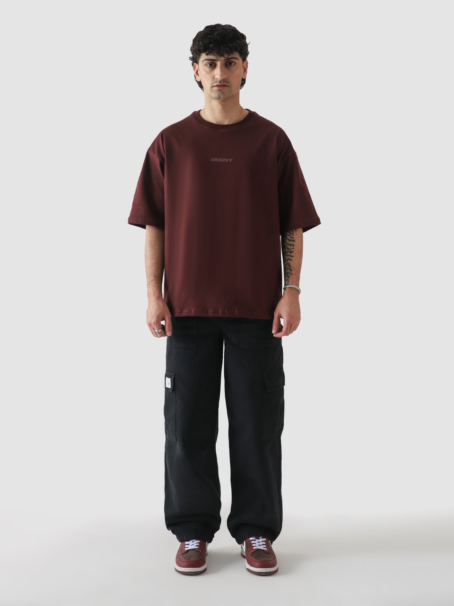 CORE Tees | Maroon - GROOVY