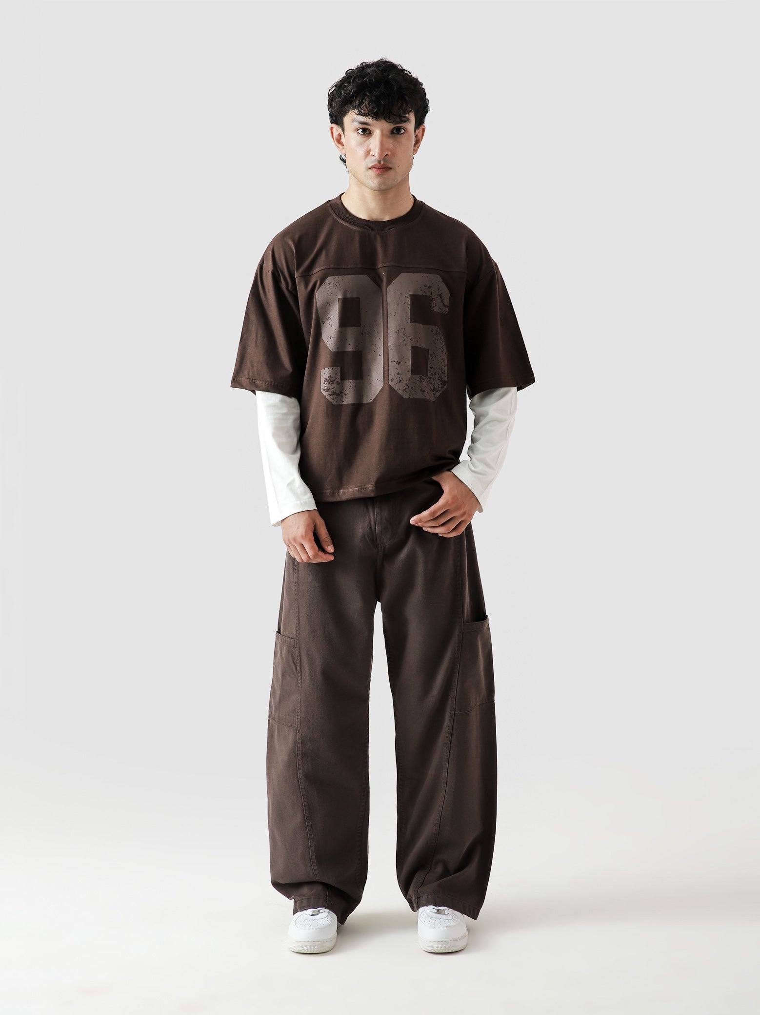 96 Double Layer Jersey - Mocha