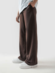 Baggy Trousers | Mocha Brown