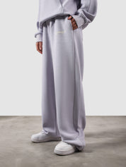 Utility Sweats lilac male model full body front view relaxed fit Pakistan – GROOVY
