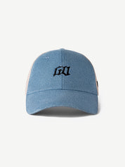 Classic Denim trucker cap by GROOVY - light-wash blue, one-size fit