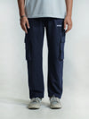 Deep Blue Cargo Trousers