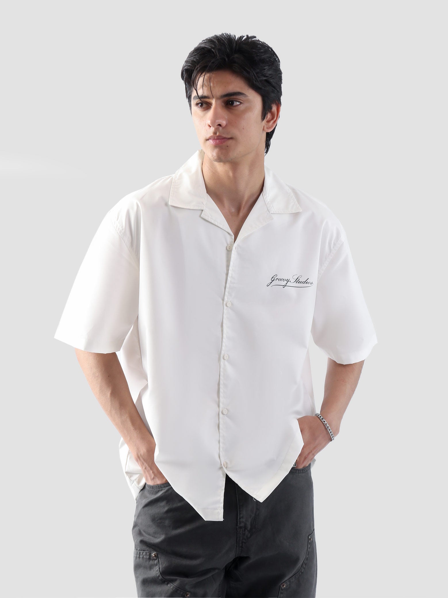 White Cuban Shirt