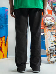 Dark Grey Washed Trouser - GROOVY