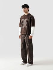 96 Double Layer Jersey - Mocha