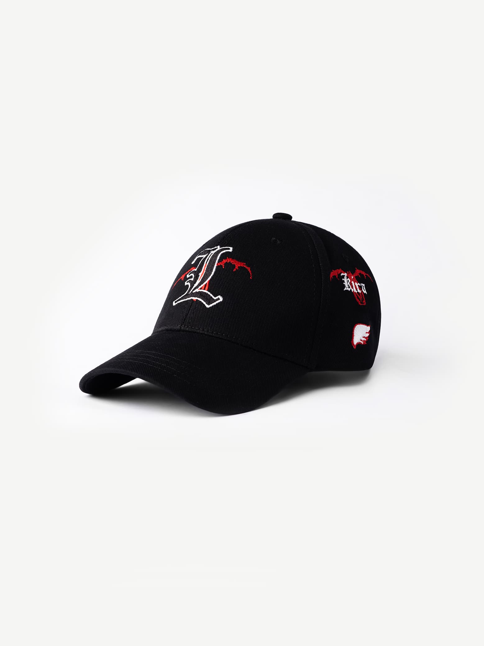 Death Note anime cap by GROOVY - black with bold red graphic, adjustable