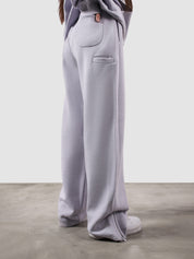 Utility Sweats lilac male model side view full body streetwear Pakistan – GROOVY
