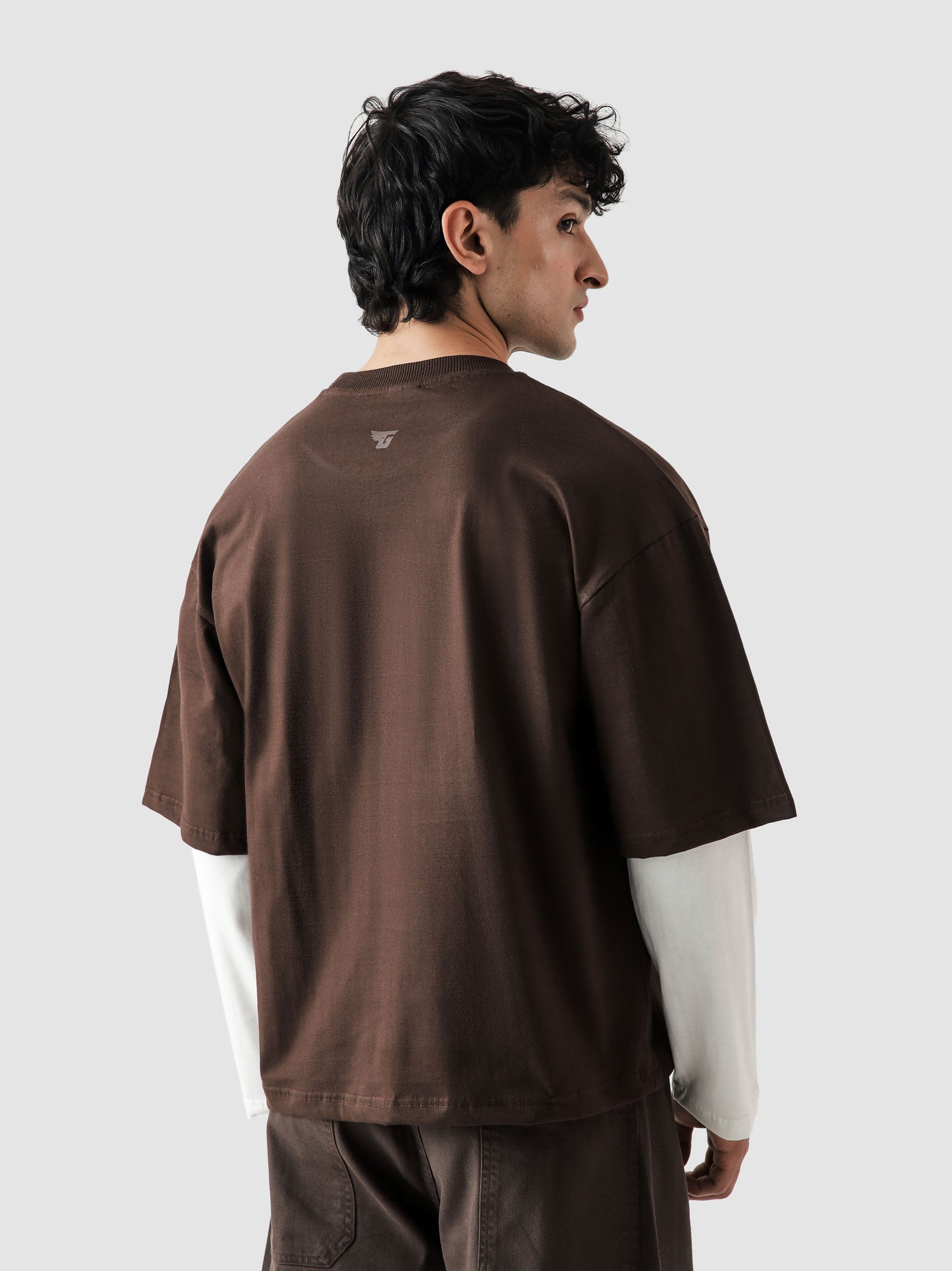 96 Double Layer Jersey - Mocha