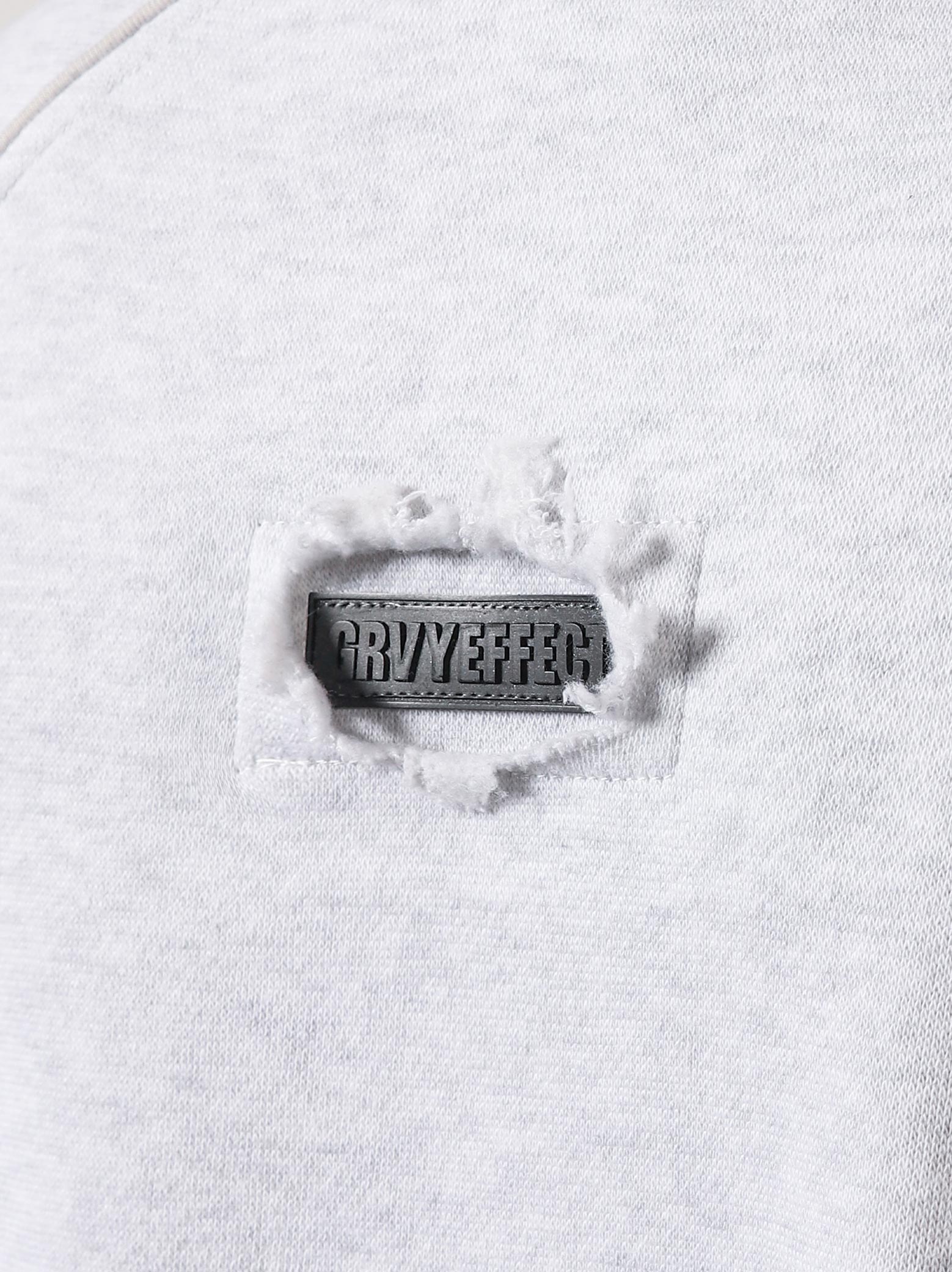 Hidden In Plain Sight arctyc white sweatshirt male model side angle oversized Pakistan – GROOVY