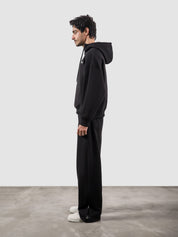 Utility Top black male model side view full body streetwear Pakistan – GROOVY