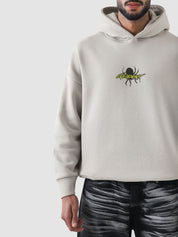 Make Your Own Luck oversized hoodie male model side view full body Pakistan – GROOVY