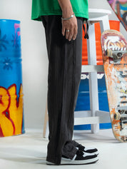 Dark Grey Washed Trouser - GROOVY