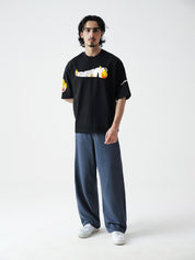 Be The Problem tee male model side angle Pakistan – GROOVY