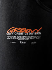 Unity VI black winter trouser female model front view relaxed fit Pakistan – GROOVY