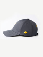 SMILEY DAY baseball cap in slate blue-grey - GROOVY streetwear, made in Pakistan