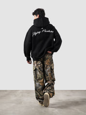 Flying Predator zipper hoodie female model front view graphic zip hoodie Pakistan – GROOVY