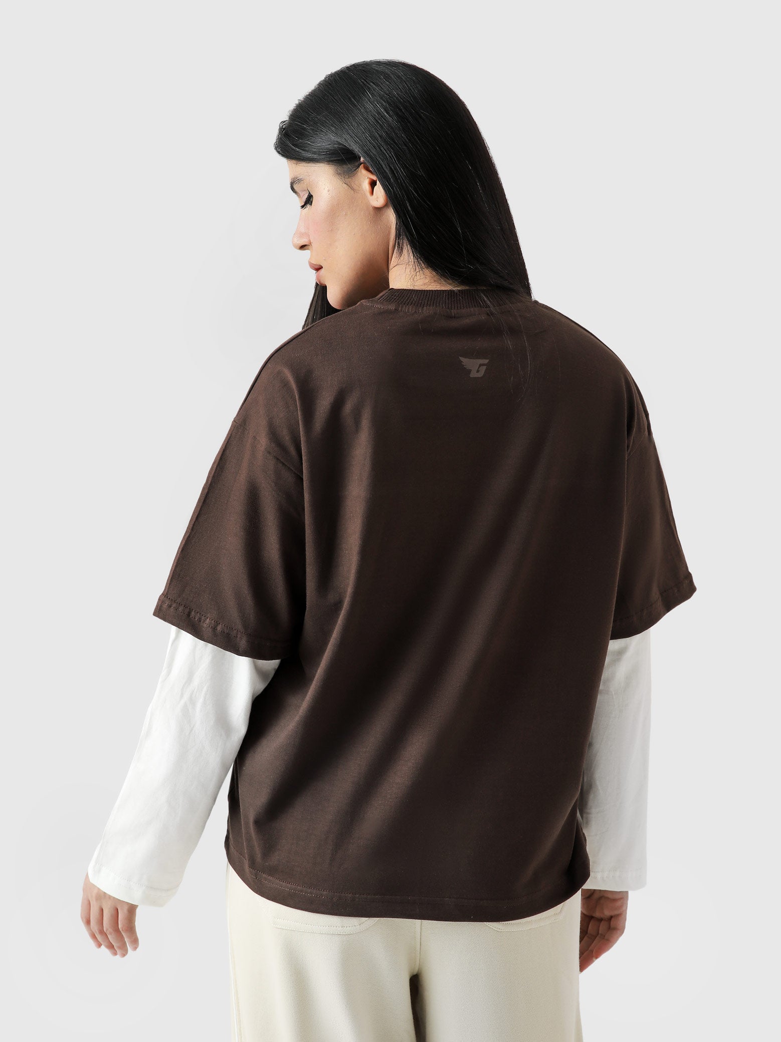 96 Double Layer Jersey - Mocha