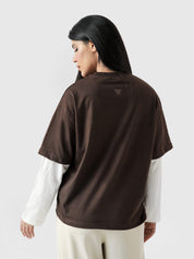 96 Double Layer Jersey - Mocha