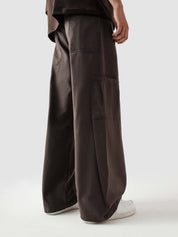 Mocha brown Utility V1 cargos detail shot pocket Pakistan – GROOVY