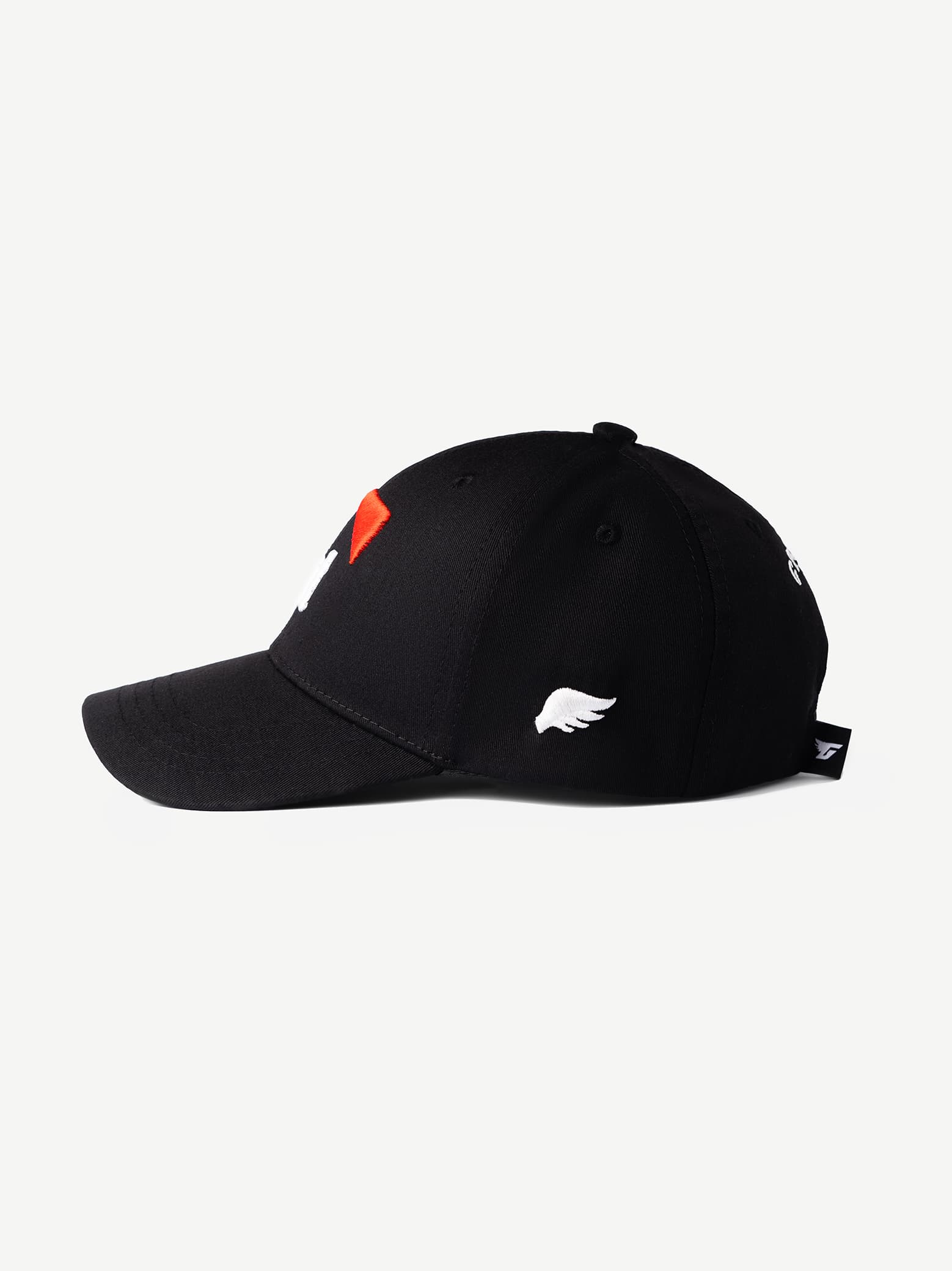 THE ARTIST graphic baseball cap in black - GROOVY streetwear, made in Pakistan