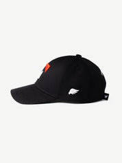 THE ARTIST graphic baseball cap in black - GROOVY streetwear, made in Pakistan
