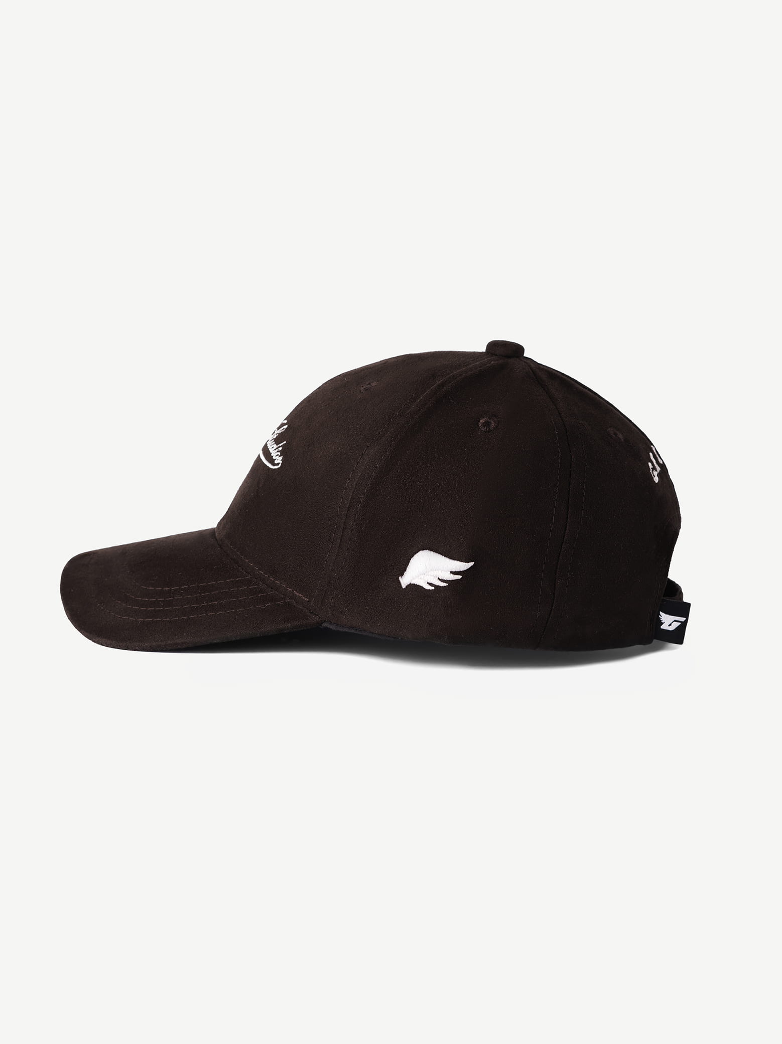 Super Suede cap in mocha brown - premium GROOVY streetwear, made in Pakistan