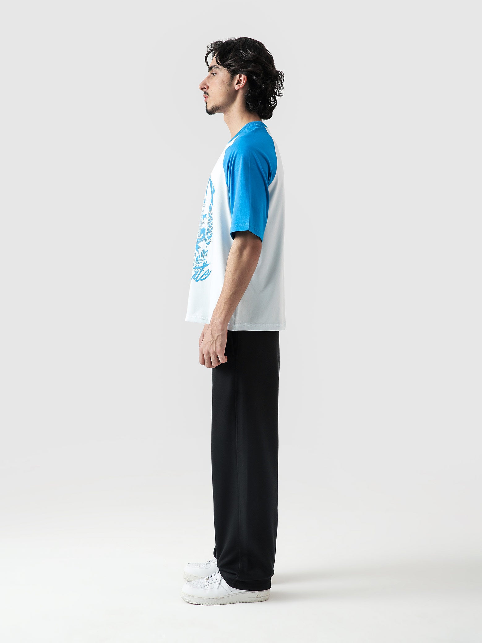 Institute of GRVY LB DB tee couple lifestyle shot Pakistan – GROOVY