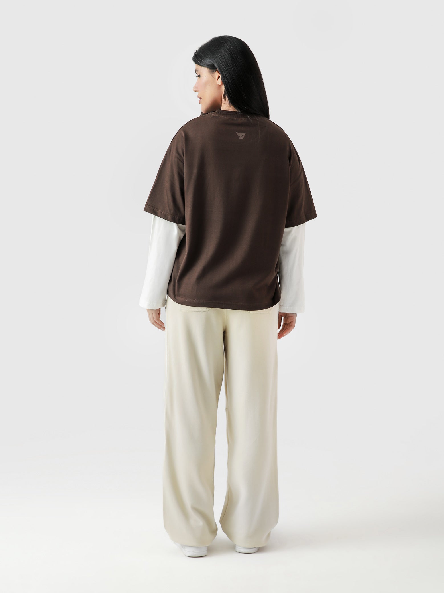 96 Double Layer Jersey - Mocha