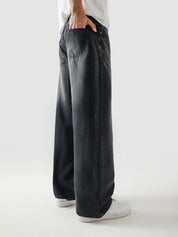 Fade washed denim female model front view Pakistan – GROOVY