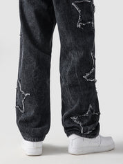 Star Denim baggy jeans male model side view full body Pakistan – GROOVY