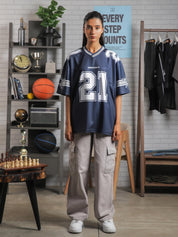 Allstars basketball jersey female model back view varsity graphic Pakistan – GROOVY