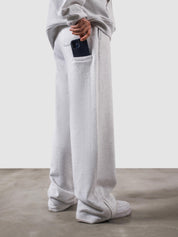 Utility Sweats arctyc white flat lay streetwear bottoms Pakistan – GROOVY