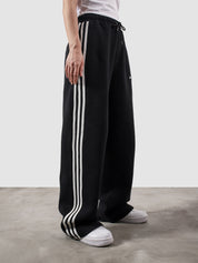 Heritage Pants black summer couple lifestyle shot streetwear Pakistan – GROOVY