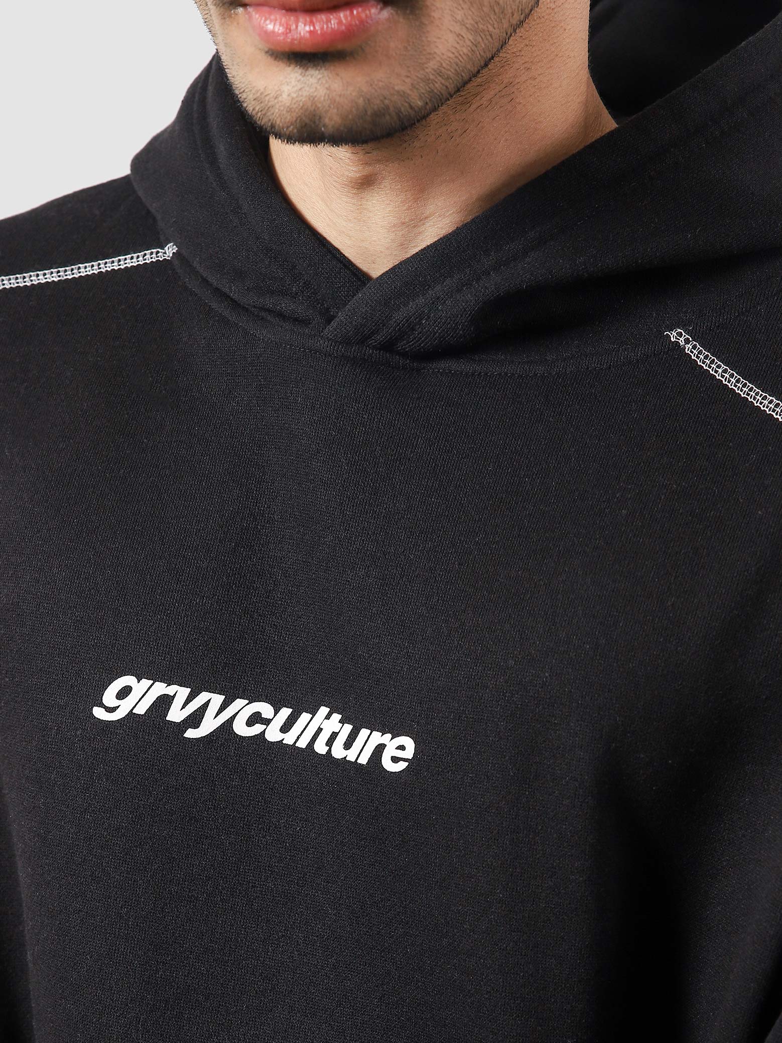 5 Way Stitch Hoodie couple lifestyle shot streetwear Pakistan – GROOVY