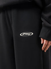 Utility Sweats black male model half body lifestyle shot Pakistan – GROOVY