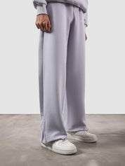Utility Sweats lilac flat lay zip hem streetwear bottoms Pakistan – GROOVY