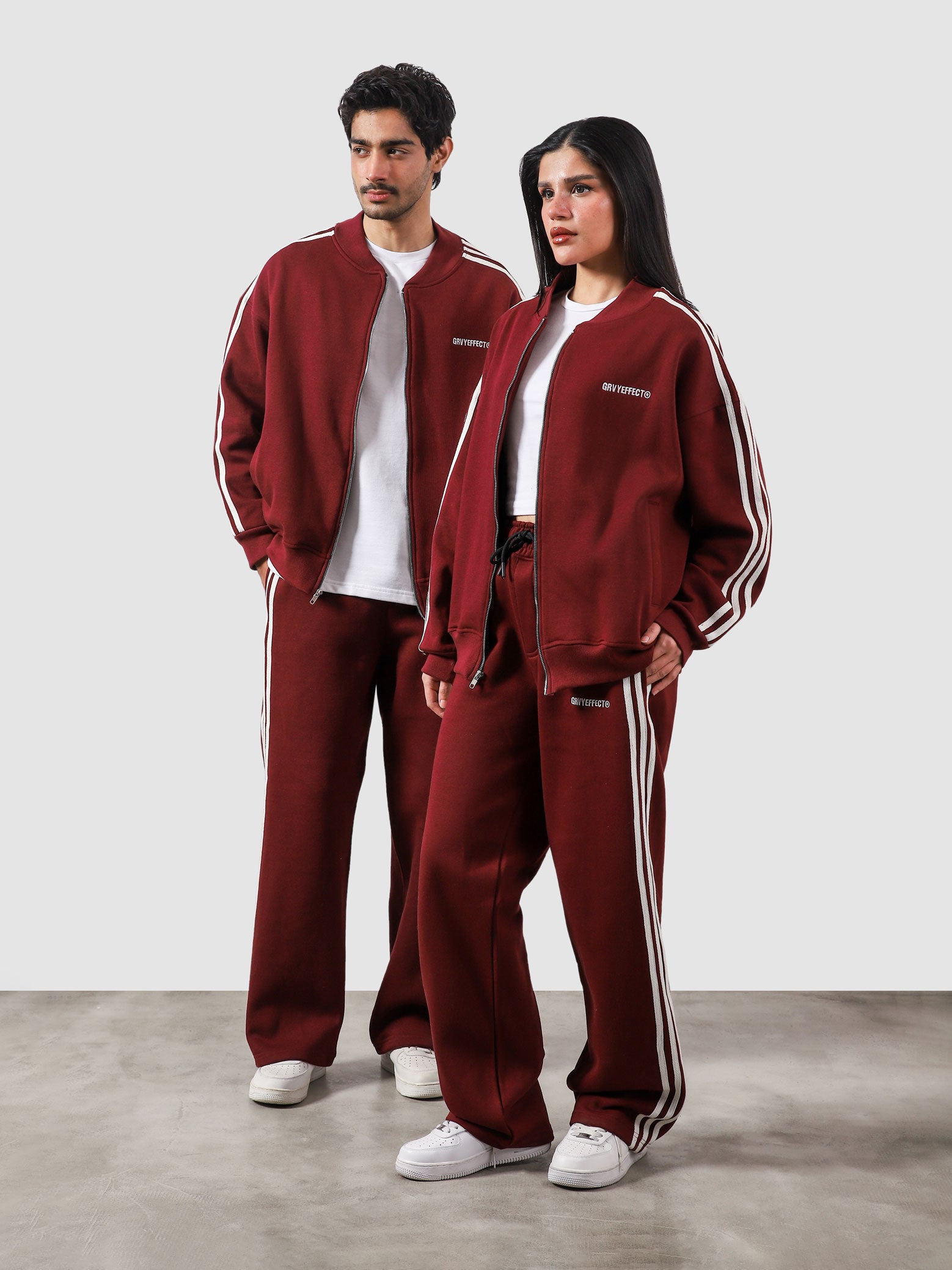 Heritage Top wine red male model half body lifestyle shot Pakistan – GROOVY