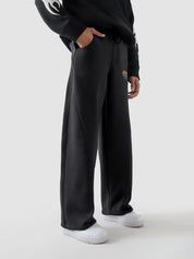 Unity VI black winter trouser detail closeup waistband fabric Pakistan – GROOVY
