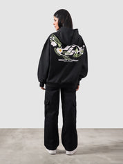 Floral hoodie male model half body lifestyle shot Pakistan – GROOVY