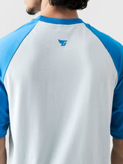 Institute of GRVY LB DB tee male model seated lifestyle Pakistan – GROOVY