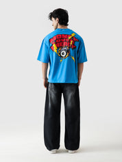 MONEY LOVES ENERGY tee male model outdoor lifestyle shot Pakistan – GROOVY