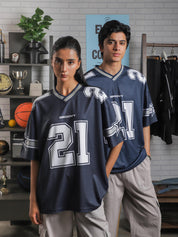 Allstars basketball jersey male model seated lifestyle yale blue Pakistan – GROOVY