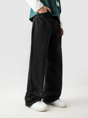 CORE denim black baggy jeans flat lay product shot Pakistan – GROOVY