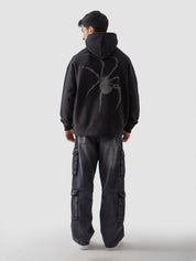 Hunter X Hunter hoodie female model back view anime graphic Pakistan – GROOVY